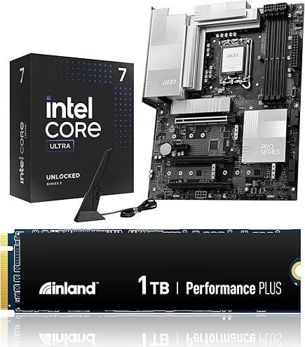 Amazon.com: INLAND 3-in-1 Combo: Intel core i7-14700K+MSI Pro Z790